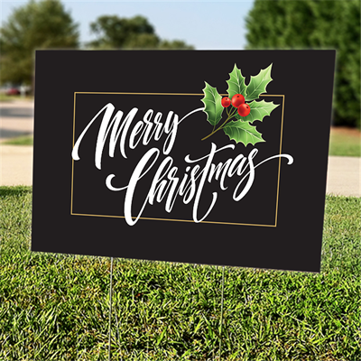 Christmas Yard Sign 01